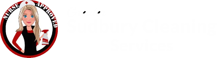 Greater Sudbury Cleaning Services logo with Nurse Approved badge